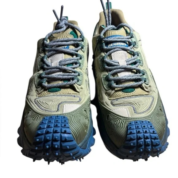 Moncler Trailgrip Sneakers Salehe Bembury Men’s Sz 45 12 - Picture 4 of 5